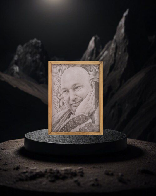 Guru ji spritual night lamp [Portrait]