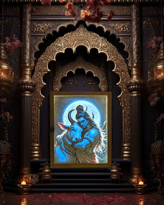 Mahadev Nandi Lamp