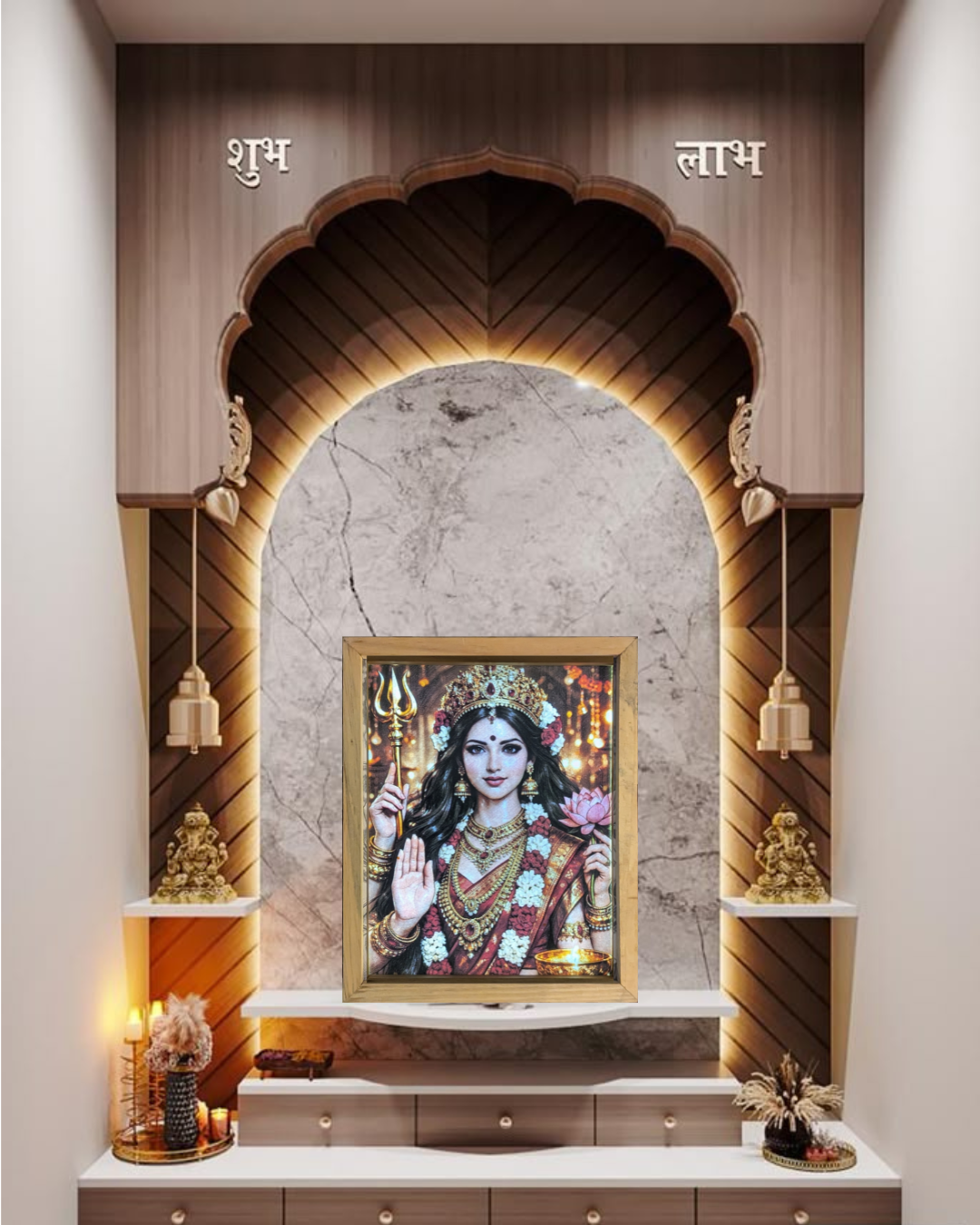 Maa Durga spritual Night Lamp [Portrait]