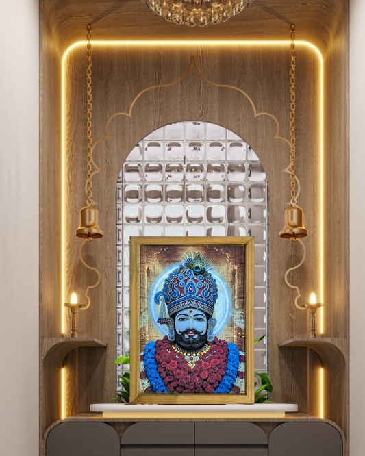 Khatu Shyam Spritual Night Lamp [Portrait]